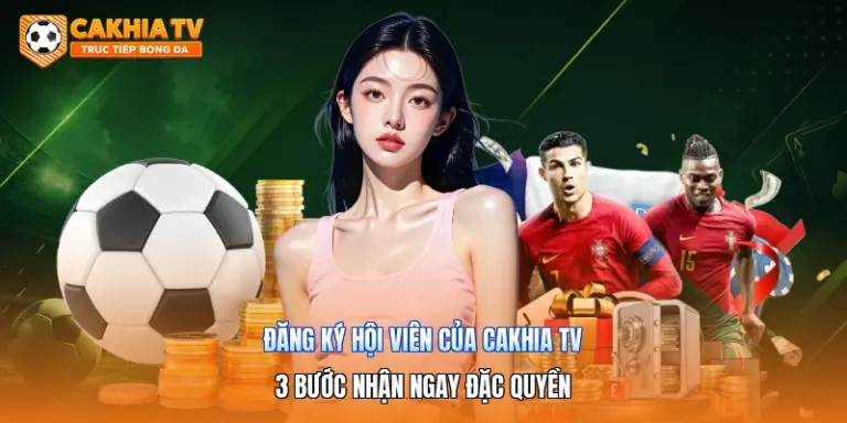 Đăng Ký Hội Viên Của Cakhia Tv | 3 Bước Nhận Ngay Đặc Quyền